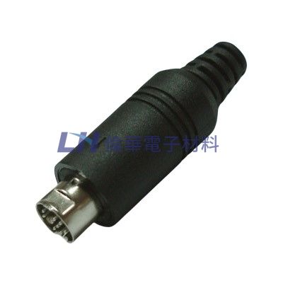 9P 迷你DIN插頭(10入/包)