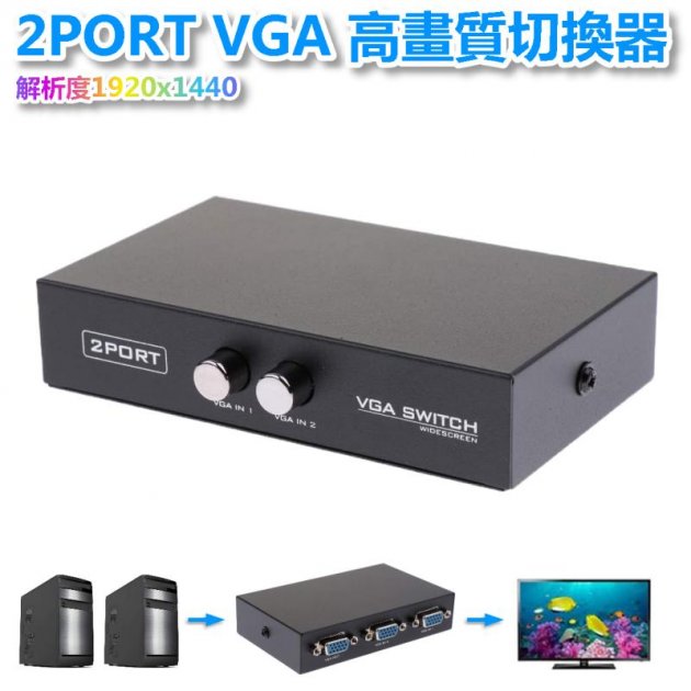 VGA HD高畫質切換器 15-2