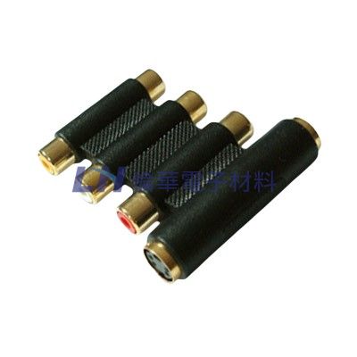 S母-3RCA母鍍金 (10入/包)