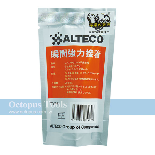 ALTECO強力瞬間接著劑20g 436.120