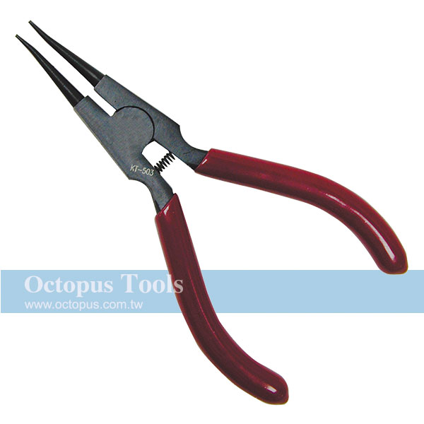 KT-503 軸用彈簧鉗直爪 125mm Octopus 503.503