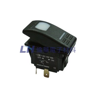 3P船型開闢帶燈110V ON-OFF(10入/包)