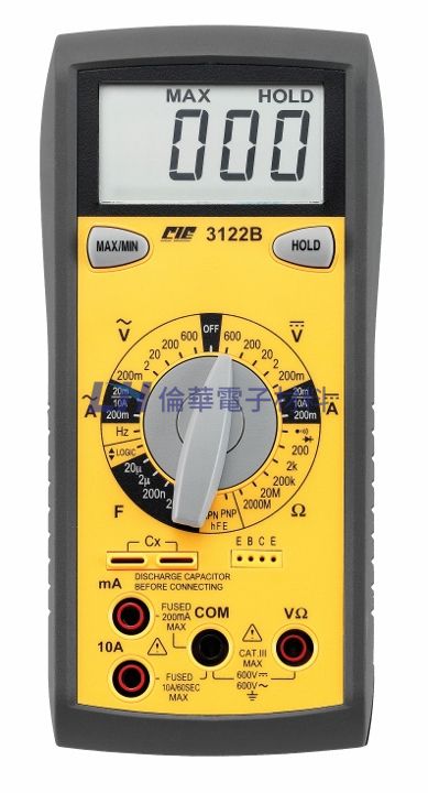 多功能數字電錶 CIE-3122B