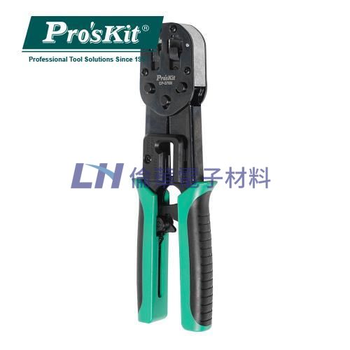 ProsKit寶工6P/8P網路棘輪壓著鉗CP-376N