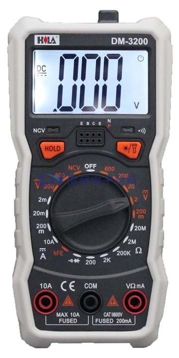 多功能數字電錶 DM-3200