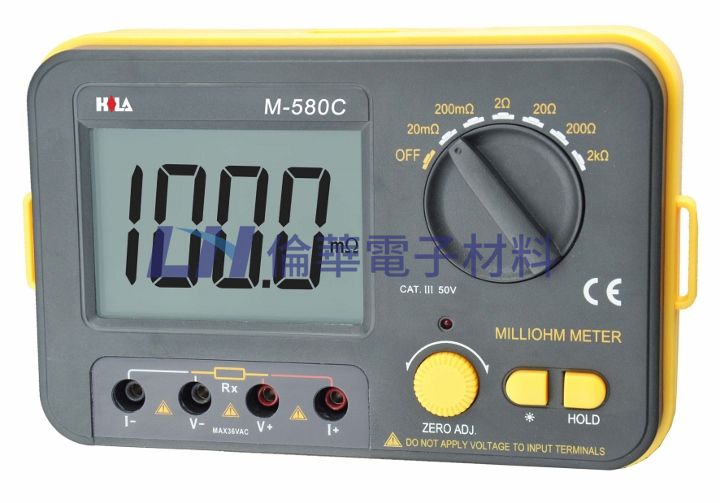 數字微電阻計 M-580C