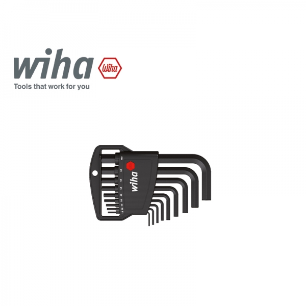 德國 Wiha 9件短L型六角扳手  350 H9