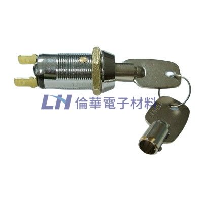 2P2段大型鎖匙開關19mm OFF-ON(10入/包)