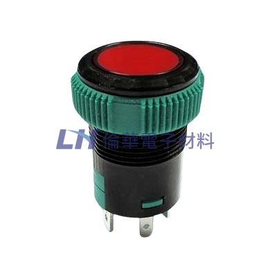 19mm3P圓型帶燈開關無段LED 12V(10入/包)