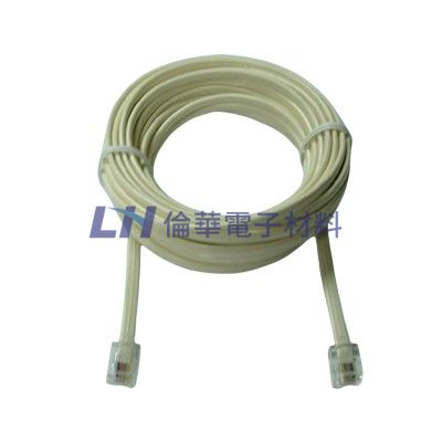 6P4C電話頭-頭 (10入/包)