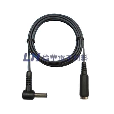 2.1孔DC延長線5尺90度 (10入/包)