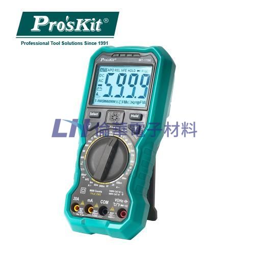 ProsKit寶工 MT-1706 3又5/6 真有效值數字電錶