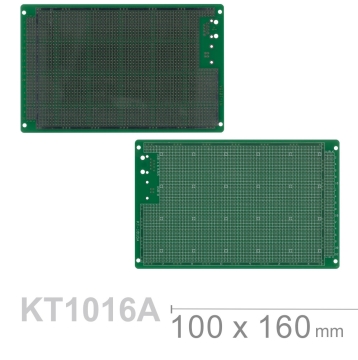 KT-1016A 100 x 160 mm 單面 50 x 36 孔 FRP PCB板 萬用電路板