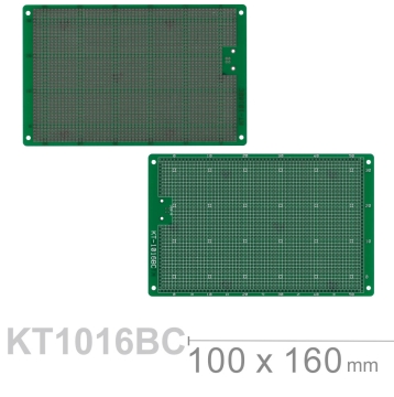 KT-1016BC 100 x 160 mm 單面 50 x 36 孔 FRP PCB板 萬用電路板